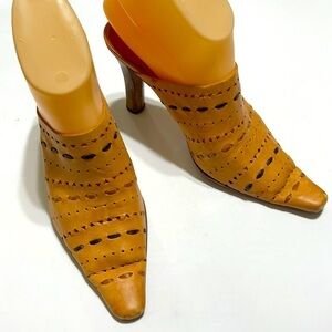 Kenneth Cole Mardi Gras LeatherHeels Made in Italy